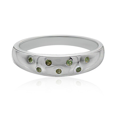 Bague en argent et Alexandrite