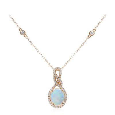 Collier en or et Opale Welo AAA (CIRARI)