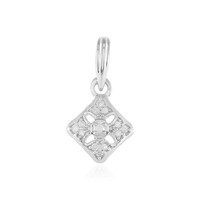 Pendentif en argent et Diamant I2 (I)