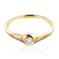 Bague en argent et Diamant I3 (I)