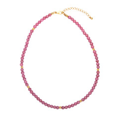 Collier en argent et Rhodochrosite