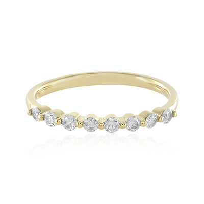 Bague en or et Diamant Flawless (F) (LUCENT DIAMONDS)
