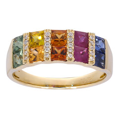 Bague en or et Saphir (CIRARI)