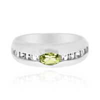 Bague en argent et Grenat du Mali