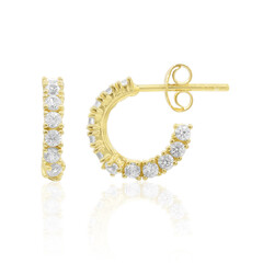 Boucles d'oreilles en argent et Zircon
