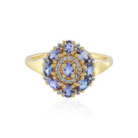Bague en argent et Tanzanite
