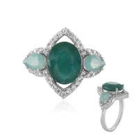 Bague en argent et Grandidierite