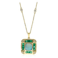 Collier en or et Opale Welo AAA (CIRARI)