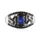 Bague en argent et Kyanite du Népal