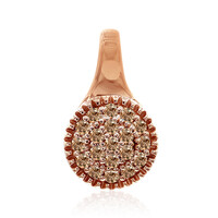 Pendentif en or et Diamant rose de France SI1 d'Argyle 