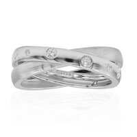 Bague en platine et Diamant SI2 (G)