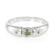 Bague en argent et Diamant fantaisie