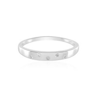 Bague en argent et Diamant I2 (I)