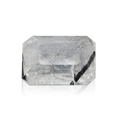 Gemme et Quartz rutile noir  8,4 ct