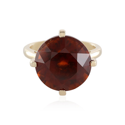 Bague en or et Grenat Hessonite