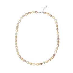Collier en argent et Perle de culture d'eau douce (TPC)