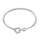 Bracelet en argent et Zircon (Adela Silber)