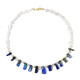 Collier en argent et Quartz blanc
