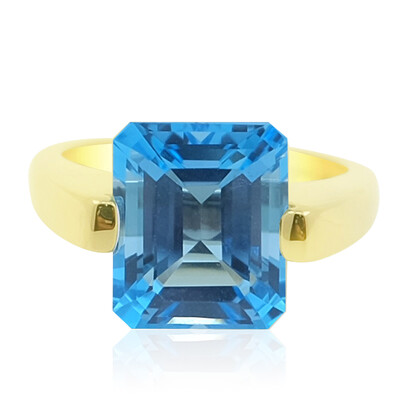 Bague en or et Topaze de Marambaia (de Melo)