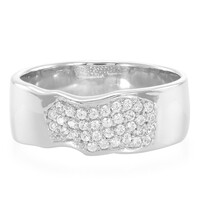 Bague en argent et Zircon