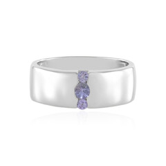 Bague en argent et Tanzanite (de Melo)