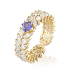 Bague en or et Tanzanite (de Melo)