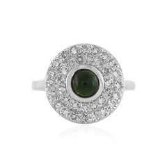 Bague en argent et Opale Mezezo