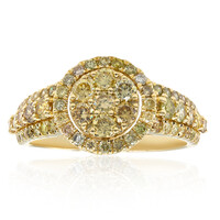 Bague en or et Diamant fancy SI2 (CIRARI)