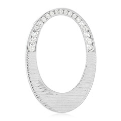 Pendentif en argent et Topaze blanche
