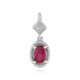 Pendentif en argent et Rubis de Bemainty