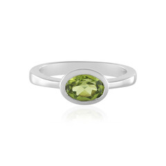 Bague en argent et Péridot (KM by Juwelo)