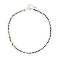 Collier en argent et Saphir bleu