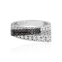 Bague en or et Diamant noir (Ornaments by de Melo)