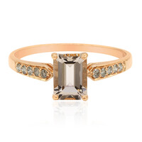 Bague en or et Morganite