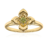 Bague en or et Diamant VS1 jaune
