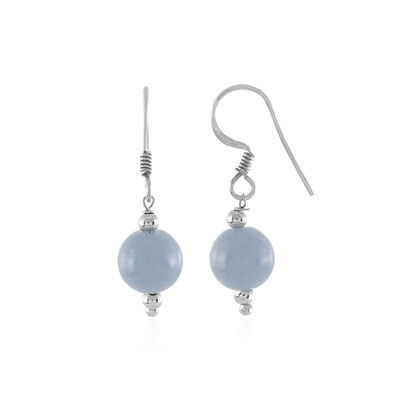 Boucles d'oreilles en argent et Angélite
