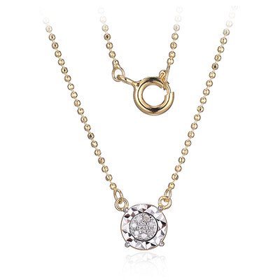 Collier en argent et Diamant I3 (I)