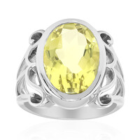 Bague en argent et Quartz de l'Ouro Verde
