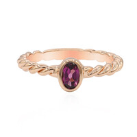 Bague en argent et Grenat Rhodolite