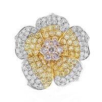 Bague en or et Diamant rose I1 (CIRARI)