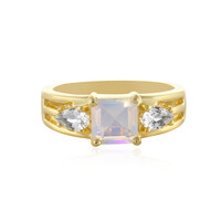 Bague en argent et Opale Welo