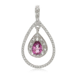Pendentif en argent et Topaze raisin