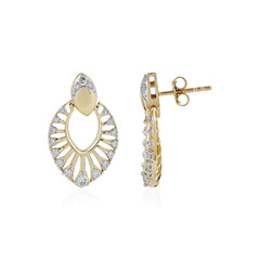 Boucles d'oreilles en or et Diamant I1 couleur (I) (Ornaments by de Melo)