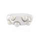 Bague en argent et Perle blanche de culture d'eau douce (de Melo)