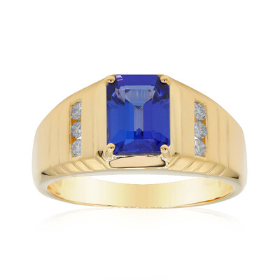 Bague en or et Tanzanite AAA (CIRARI)