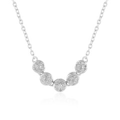 Collier en argent et Diamant I2 (I)
