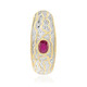 Pendentif en argent et Rubis de Bemainty (MONOSONO COLLECTION)