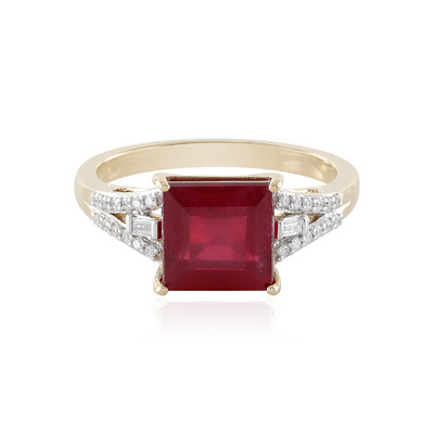 Bague en or et Rubis de Madagascar (D'vyere)