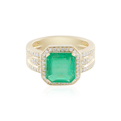 Bague en or et Emeraude de Russie (AMAYANI)
