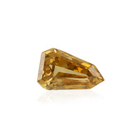  Diamant jaune SI1 (gemme et boîte de collection)